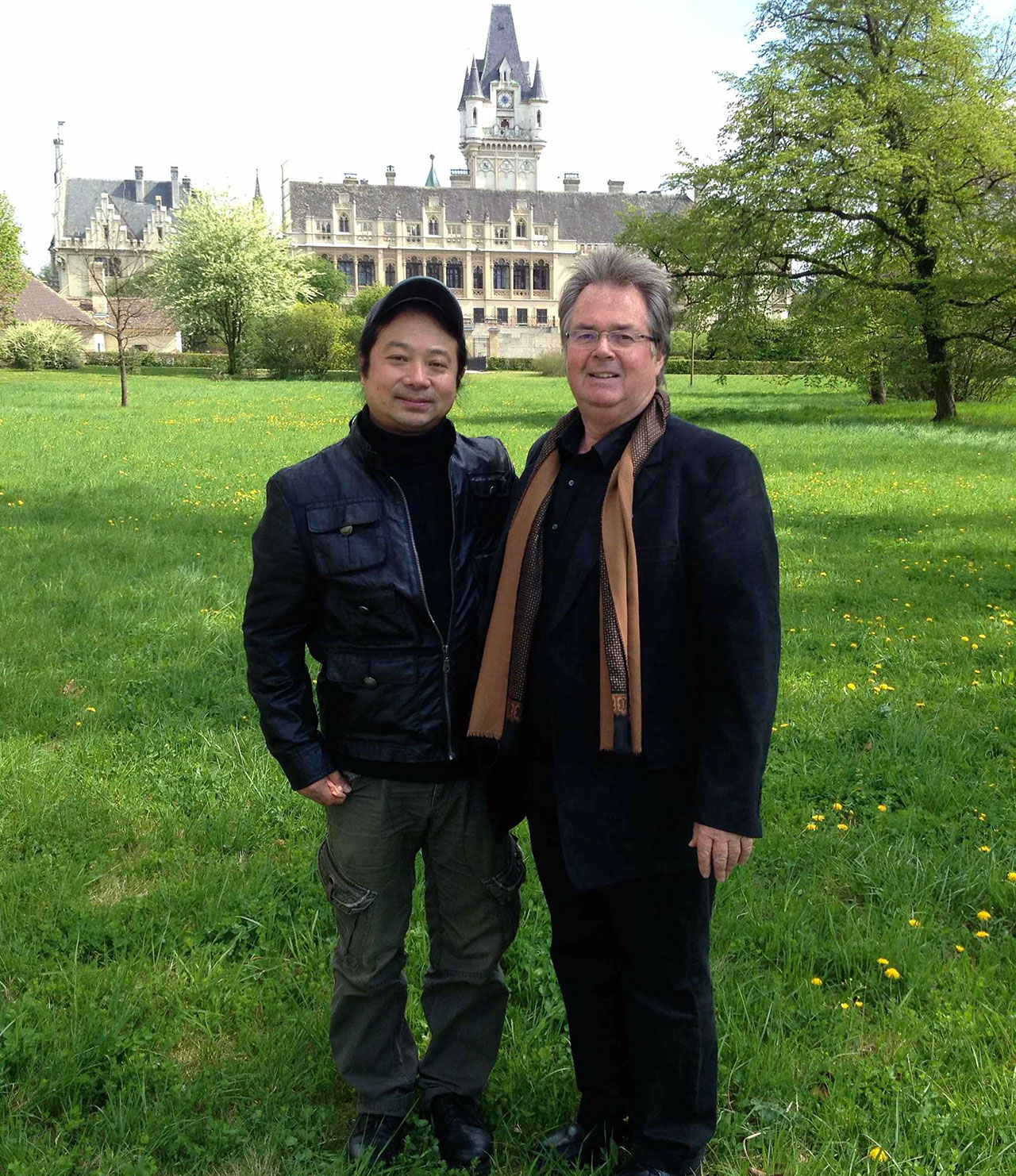 Enjott mit WuWei vor Grafenegg